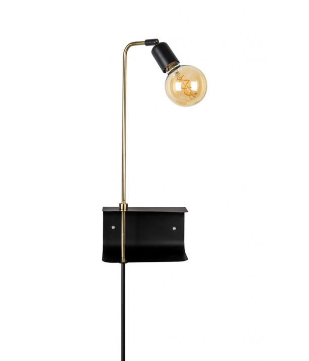 Shaw Wall Lamp Black 1