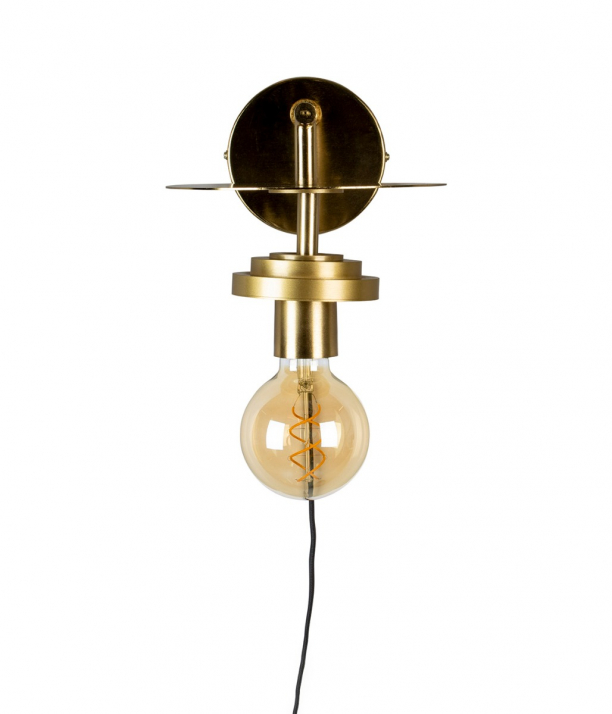 Aden Wall Lamp Brass 1