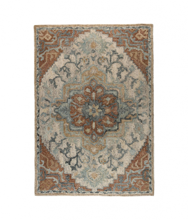 Amori Carpet Blue/Brick 160X230 1
