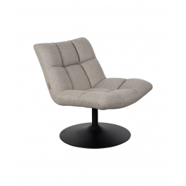 Bar Lounge Chair Light Grey