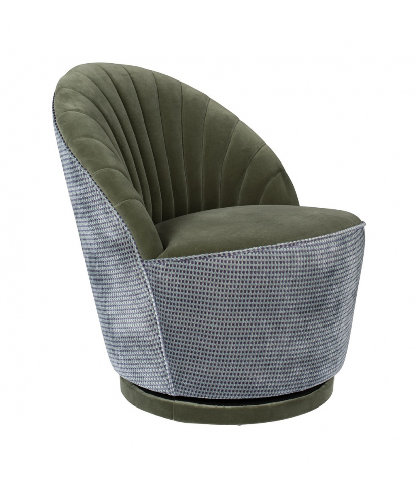 Madison Lounge Chair Olive 1