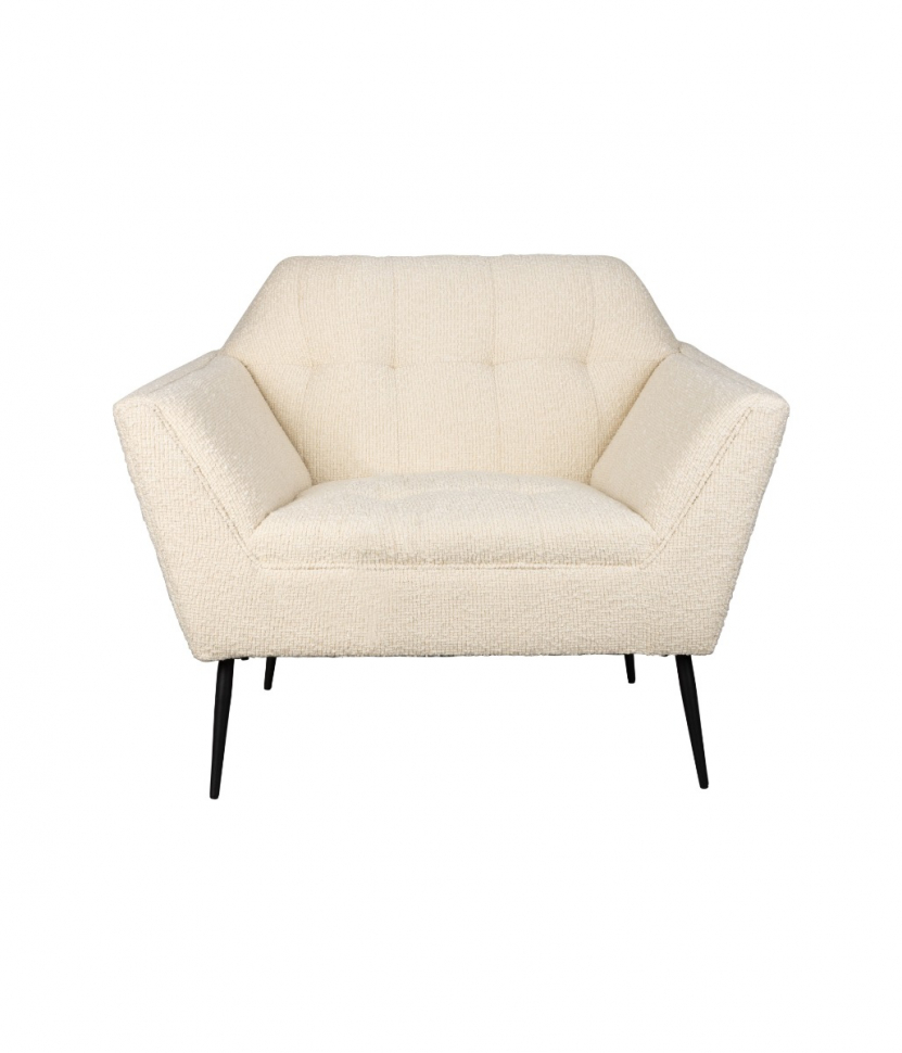 Kate Lounge Chair Bouclé Beige 1