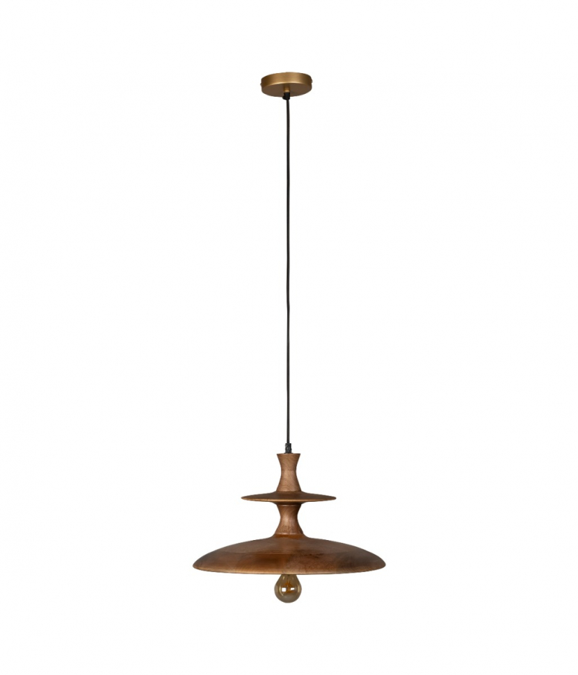 Cath Pendant Lamp L Walnut  1