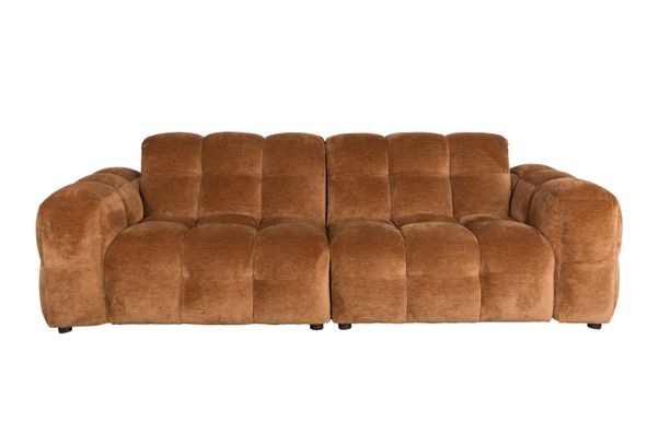 Hackman sofa 3 seater velours Front