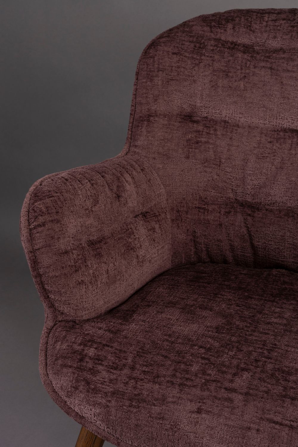 Lenn Fauteuil Plum main product photo no-optimization