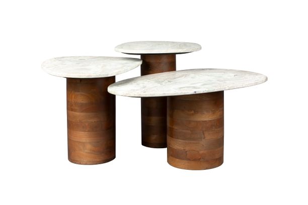 Suki side table set of 3 Front