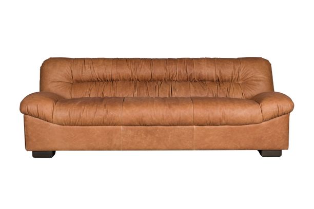 Douglas sofa 3 seater leather wax Front