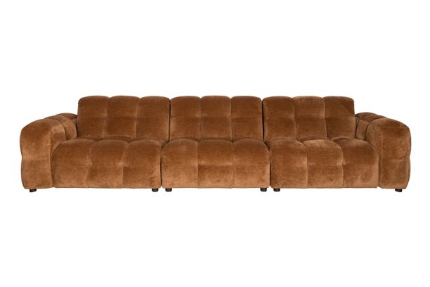Hackman sofa 4,5-seater velours Front
