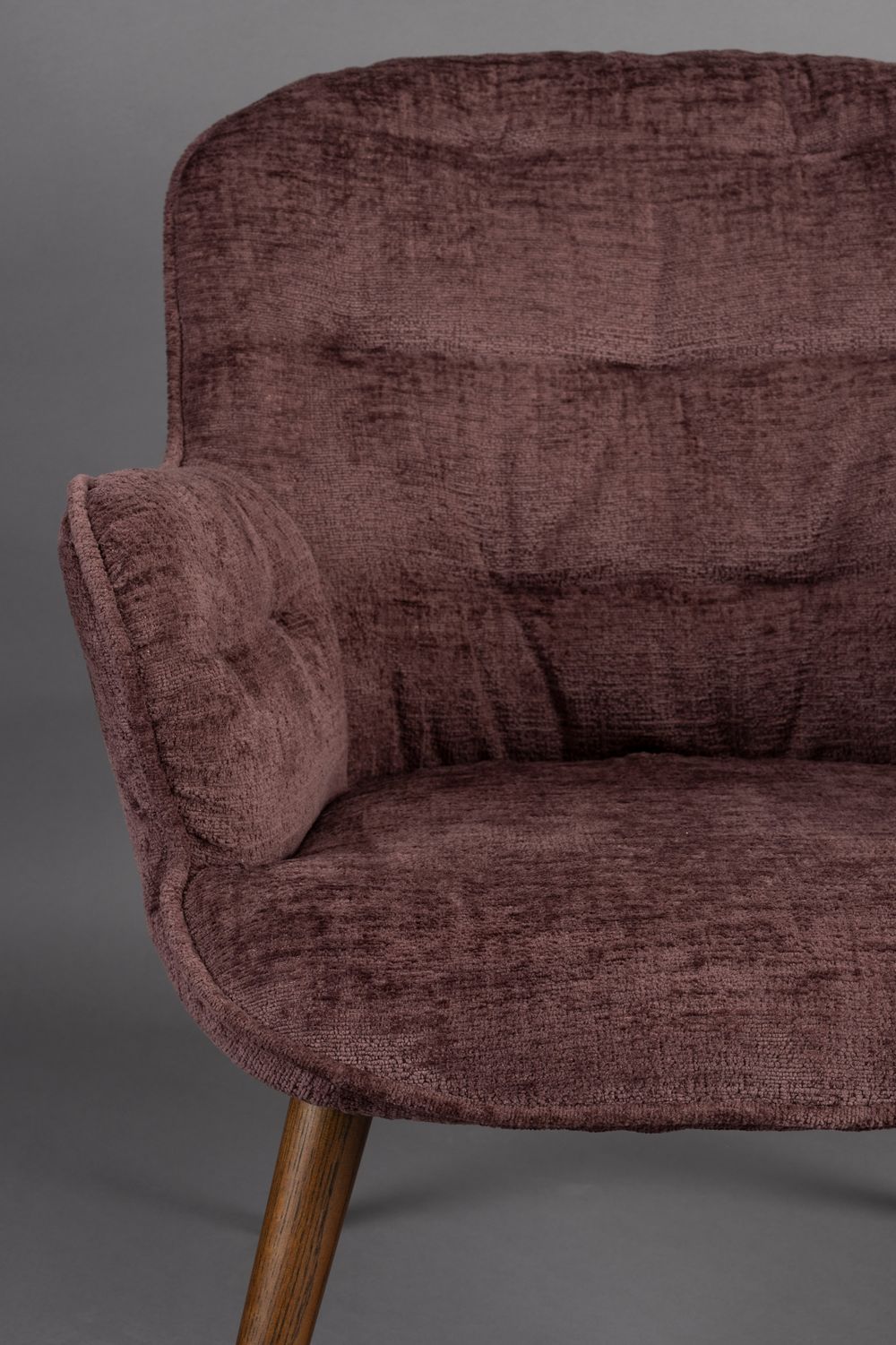 Lenn Fauteuil Plum main product photo no-optimization